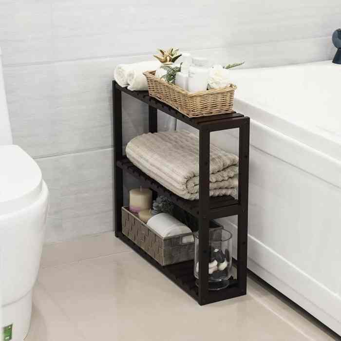 Bathroom shelf decor amazon