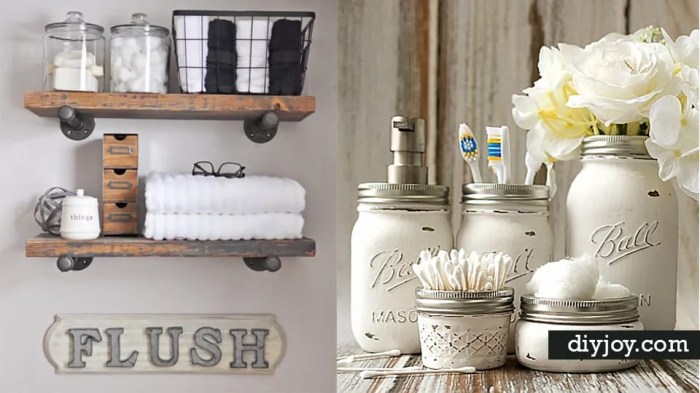 Diy home decor bathroom