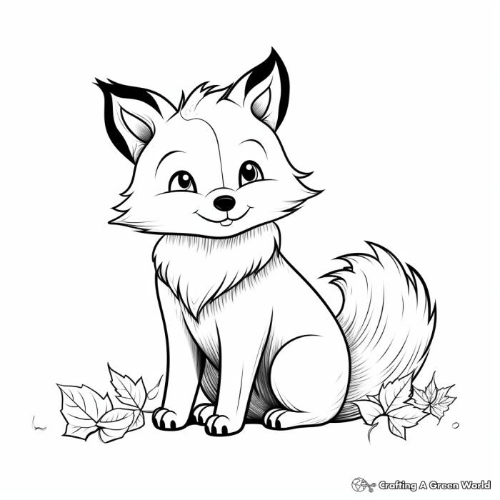 Fall animals coloring sheets