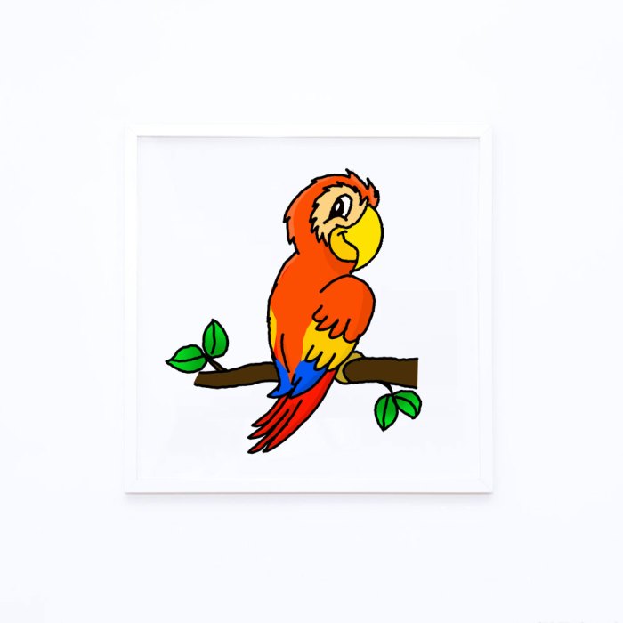 Macaw scarlet drawing children drawings parrot beautiful coloring colourful step draw easy bird painting artwithchildren pencil amazon saved lessons school