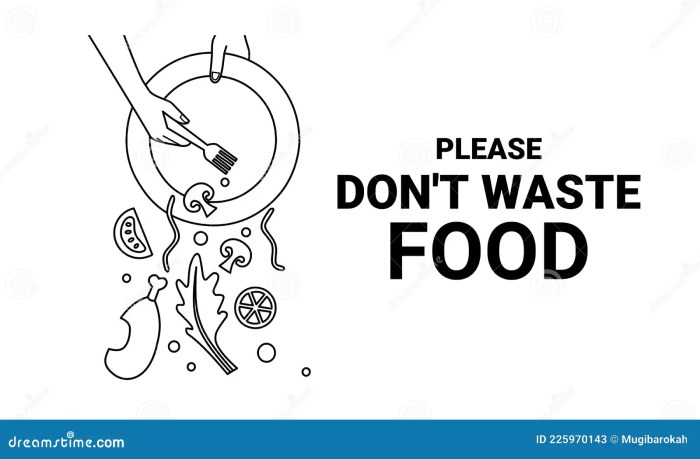 Freezing food contamination easy drawing