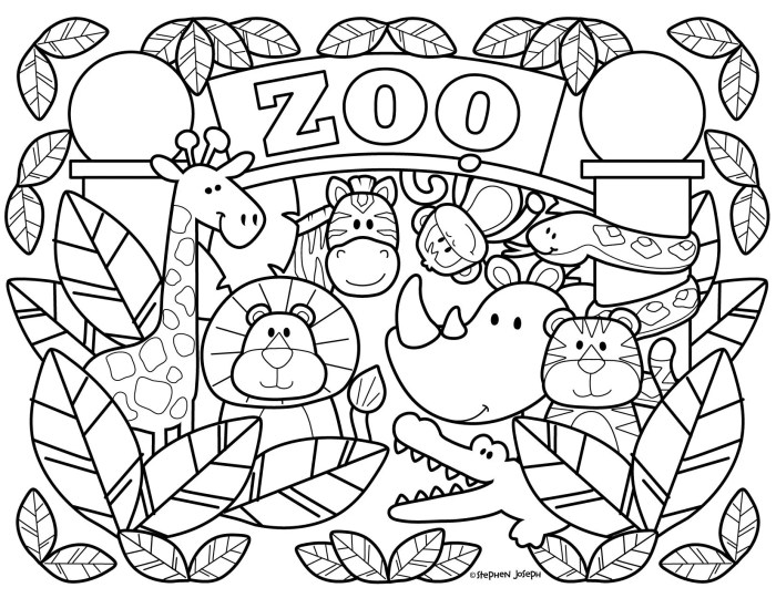 Amazon animal coloring book